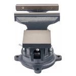 Casa si Gradina - Constructii - Scule electrice si accesorii - Menghine si cleme fixare - Menghina de lacatuserie 150 mm rotativa cu nicovala, PM1237 - Infinity.ro