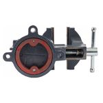 Casa si Gradina - Constructii - Scule electrice si accesorii - Menghine si cleme fixare - Menghina de lacatuserie 125 mm rotativa cu nicovala, Powermat PM1236 - Infinity.ro