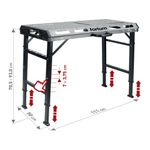 Casa si Gradina - Constructii - Scule de mana si unelte - Mese si bancuri de lucru - Masa Sudura Otel Fortum 4759970 Reglabila 454kg 107x53c, 18kg - Infinity.ro