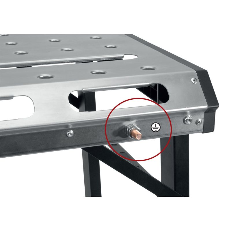 Casa si Gradina - Constructii - Scule de mana si unelte - Mese si bancuri de lucru - Masa Sudura Otel Fortum 4759970 Reglabila 454kg 107x53c, 18kg - Infinity.ro