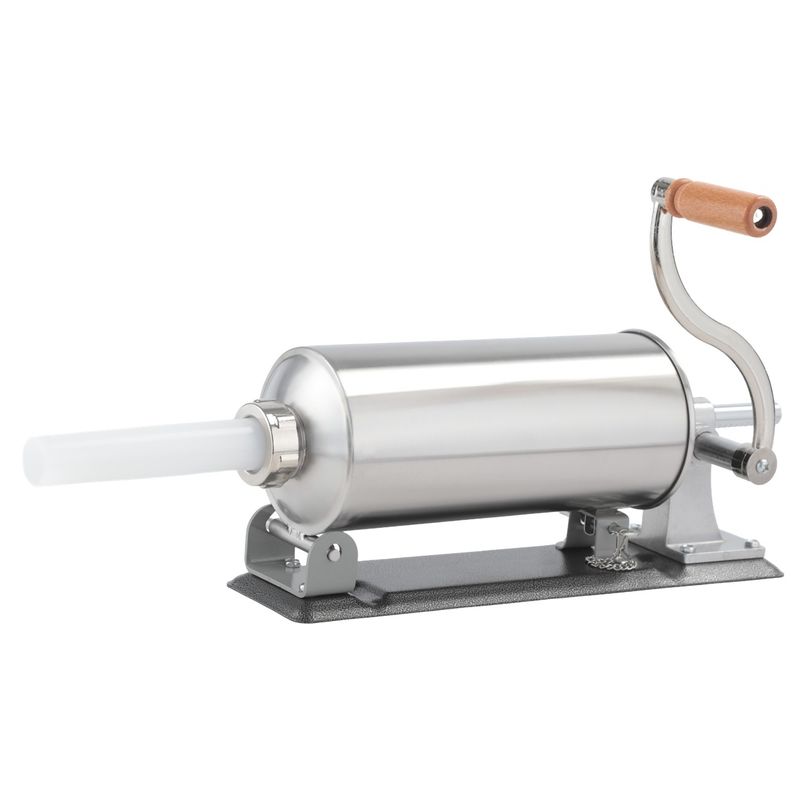 Casa si Gradina - Constructii - Depozitare, transport si protectie - Cantare electronice comerciale - Masina de umplut carnati manuala, Kraft&Dele, inox 3 kg cu 4 palnii, KD4130 - Infinity.ro