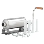 Casa si Gradina - Constructii - Depozitare, transport si protectie - Cantare electronice comerciale - Masina de umplut carnati manuala, Kraft&Dele, inox 3 kg cu 4 palnii, KD4130 - Infinity.ro