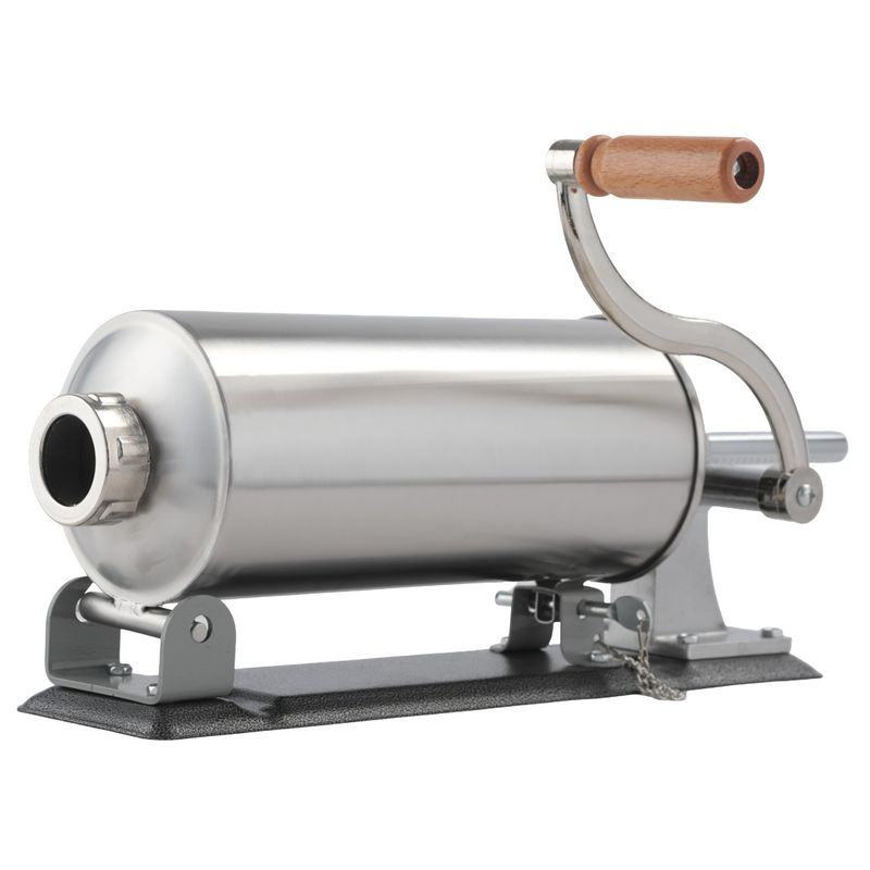 Casa si Gradina - Constructii - Depozitare, transport si protectie - Cantare electronice comerciale - Masina de umplut carnati manuala, Kraft&Dele, inox 3 kg cu 4 palnii, KD4130 - Infinity.ro