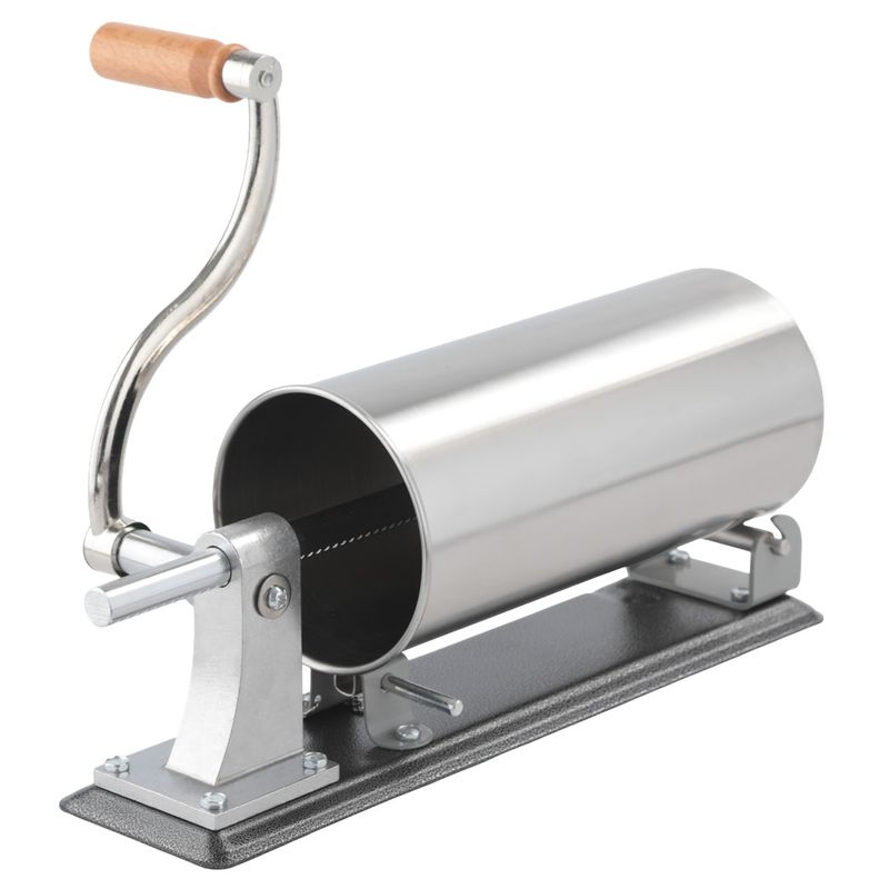 Casa si Gradina - Constructii - Depozitare, transport si protectie - Cantare electronice comerciale - Masina de umplut carnati manuala, Kraft&Dele, inox 3 kg cu 4 palnii, KD4130 - Infinity.ro