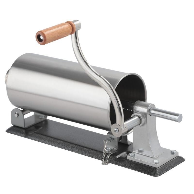 Casa si Gradina - Constructii - Depozitare, transport si protectie - Cantare electronice comerciale - Masina de umplut carnati manuala, Kraft&Dele, inox 3 kg cu 4 palnii, KD4130 - Infinity.ro