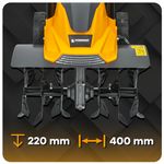 Casa si Gradina - Gradinarit si plante - Utilaje gradina - Motosape si motocultoare - Motocultor electric Powermat PM1387, 1900W, 230V, 400mm, 220mm adancime - Infinity.ro