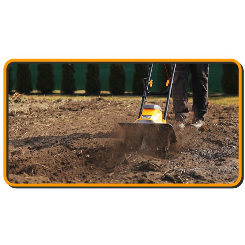 Casa si Gradina - Gradinarit si plante - Utilaje gradina - Motosape si motocultoare - Motocultor electric Powermat PM1387, 1900W, 230V, 400mm, 220mm adancime - Infinity.ro