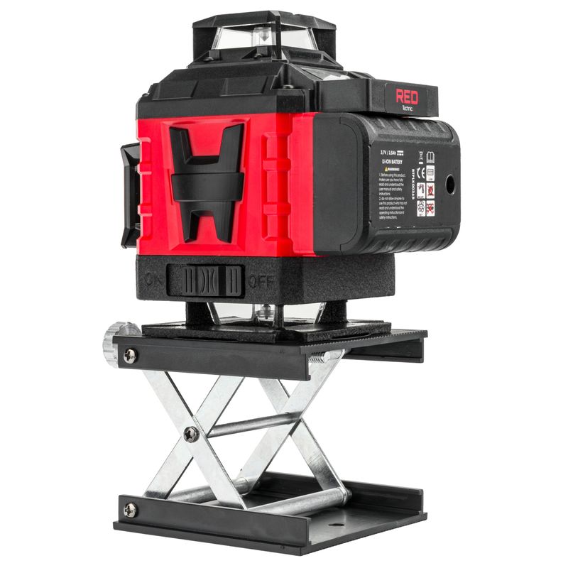 Casa si Gradina - Constructii - Scule electrice si accesorii - Aparate de masura - Nivela laser cruce 4D 360 verde, Red Technic, RTPLK0036 - Infinity.ro