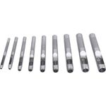 Casa si Gradina - Constructii - Scule electrice si accesorii - Seturi si accesorii pentru gaurit si insurubat - Perforator piele, set 9 piese, 2-10mm, 10266 - Infinity.ro