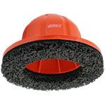 Casa si Gradina - Constructii - Scule electrice si accesorii - Accesorii polizare si slefuire - Perie de curatare butuc roata 150 mm, VERKE V05265, 1/2", Disc Abraziv Carbid Siliciu - Infinity.ro