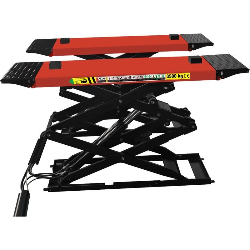 Auto si Moto - Reparatii si depanare - Scule auto - Echipamente de ridicare si sprijin - Platforma automata cu foarfeca Kraft&Dele KD5822, 3800 kg, 230V, 2.2 kW - Infinity.ro