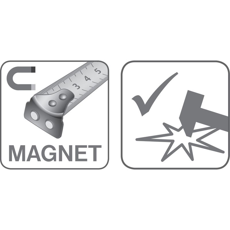 Casa si Gradina - Constructii - Scule electrice si accesorii - Aparate de masura - Ruleta extensibila FORTUM, 4780105, clasa II, cauciuc - Infinity.ro