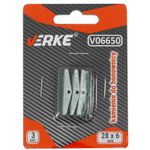 Auto si Moto - Reparatii si depanare - Scule auto - Scule si truse auto - Set 3 pietre pentru honuit, Verke, V06650, 28x6 mm - Infinity.ro