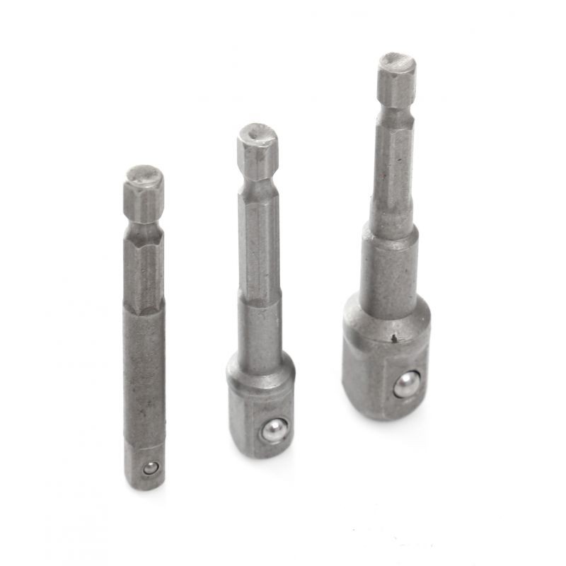 Casa si Gradina - Constructii - Scule electrice si accesorii - Seturi si accesorii pentru gaurit si insurubat - Set adaptoare autofiletanta, 3 buc, KD1573, Kraft&Dele - Infinity.ro