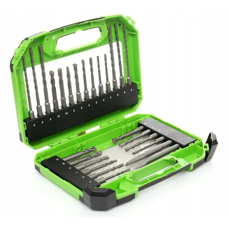 Casa si Gradina - Constructii - Scule electrice si accesorii - Seturi si accesorii pentru gaurit si insurubat - Set burghie si dalti, 26 buc, KD994, Kraft&Dele - Infinity.ro