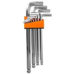 Casa si Gradina - Constructii - Scule de mana si unelte - Chei si truse chei - Set chei imbus, 2-19 mm, V35506, Verke - Infinity.ro