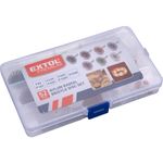 Casa si Gradina - Constructii - Scule electrice si accesorii - Polizoare - Set discuri radiale pentru mini polizor, EXTOL, 52pcs, 8803762, 25mm, P80-P2500 - Infinity.ro