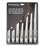 Casa si Gradina - Constructii - Scule electrice si accesorii - Fierastraie electrice - Set fierastrau electric 1600W Kraft&Dele D1665 + 28 lame sabie D10780 - Infinity.ro