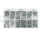 Casa si Gradina - Constructii - Scule electrice si accesorii - Seturi si accesorii pentru gaurit si insurubat - Set suruburi si piulite, Verke, V06716, 347 buc - Infinity.ro