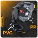 Casa si Gradina - Electrice - Echipamente electrice - Accesorii compresoare - Tambur Automat Furtun Pneumatic Powermat PM-ABNW-14-M 14m 150 PSI, 3.6 kg - Infinity.ro