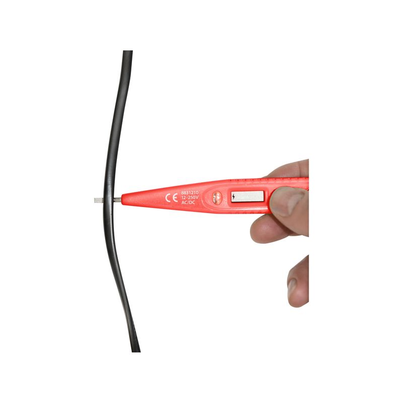 Casa si Gradina - Constructii - Scule electrice si accesorii - Aparate de masura - Tester tensiune cu afisaj, 12-220V, 8831210, AC/DC, Extol Premium - Infinity.ro