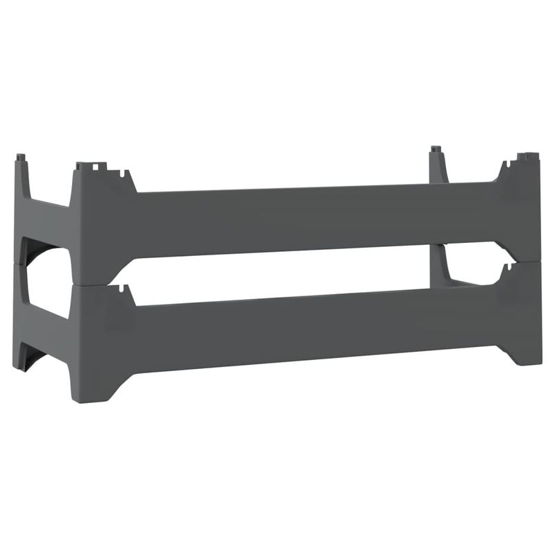 Casa si Gradina - Bucatarie si vesela - Accesorii bar - Carafe si decantoare - Raft de sticle de vin, pentru 12 sticle, PP, stivuibil - Infinity.ro