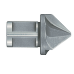 Casa si Gradina - Constructii - Scule electrice si accesorii - Seturi si accesorii pentru gaurit si insurubat - Tesitor cu 3 muchii 90 grade HSS, prindere Weldon 19 mm, DIM 25 - Infinity.ro