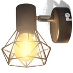 Casa si Gradina - Corpuri si surse de iluminat - Plafoniere, aplice si spoturi - Aplice perete cadru sarma, stil industrial, negru, bec cu filament LED - Infinity.ro