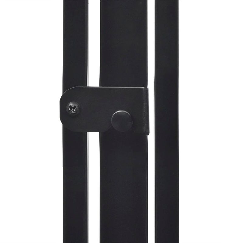 Casa si Gradina - Termice - Sobe, Seminee si accesorii - Accesorii seminee si sobe - Gard de protectie din otel pentru semineu, Negru - Infinity.ro