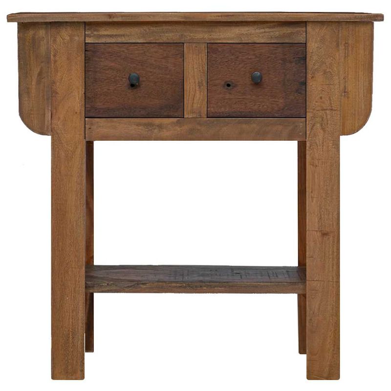 Casa si Gradina - Mobilier - Comode si corpuri - Console - Masa consola, 80x35x80 cm, amestec de lemn reciclat - Infinity.ro