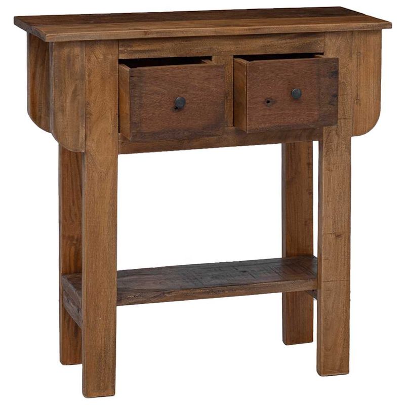 Casa si Gradina - Mobilier - Comode si corpuri - Console - Masa consola, 80x35x80 cm, amestec de lemn reciclat - Infinity.ro