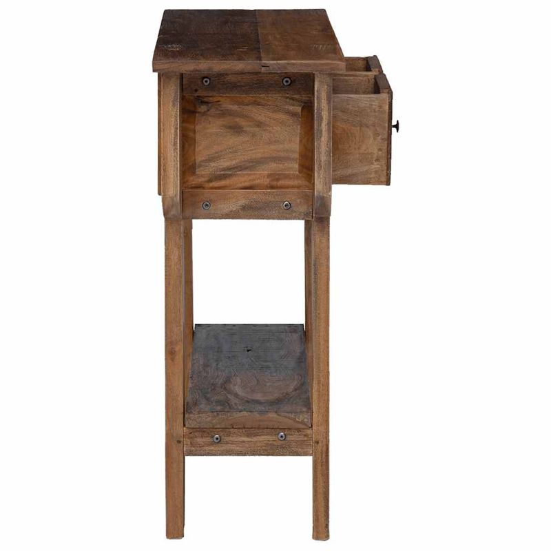 Casa si Gradina - Mobilier - Comode si corpuri - Console - Masa consola, 80x35x80 cm, amestec de lemn reciclat - Infinity.ro