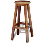 Casa si Gradina - Mobilier - Scaune si fotolii - Scaune - Scaun de bar, lemn masiv reciclat - Infinity.ro