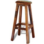 Casa si Gradina - Mobilier - Scaune si fotolii - Scaune - Scaun de bar, lemn masiv reciclat - Infinity.ro