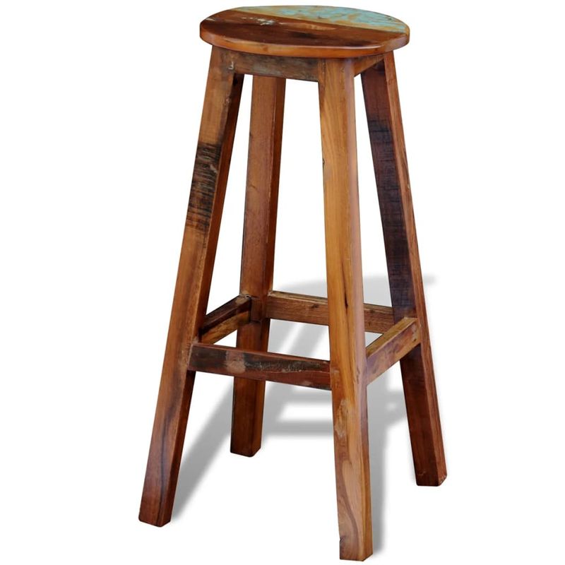 Casa si Gradina - Mobilier - Scaune si fotolii - Scaune - Scaun de bar, lemn masiv reciclat - Infinity.ro