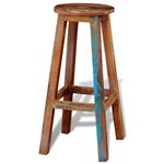 Casa si Gradina - Mobilier - Scaune si fotolii - Scaune - Scaun de bar, lemn masiv reciclat - Infinity.ro
