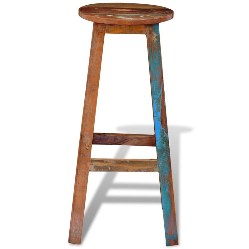 Casa si Gradina - Mobilier - Scaune si fotolii - Scaune - Scaun de bar, lemn masiv reciclat - Infinity.ro