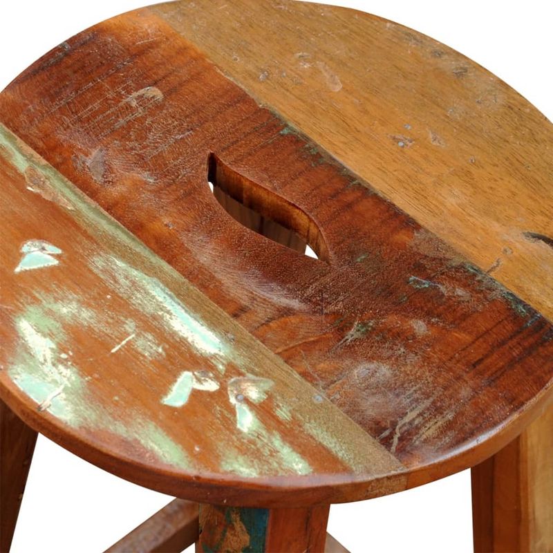 Casa si Gradina - Mobilier - Scaune si fotolii - Scaune - Scaun de bar, lemn masiv reciclat - Infinity.ro