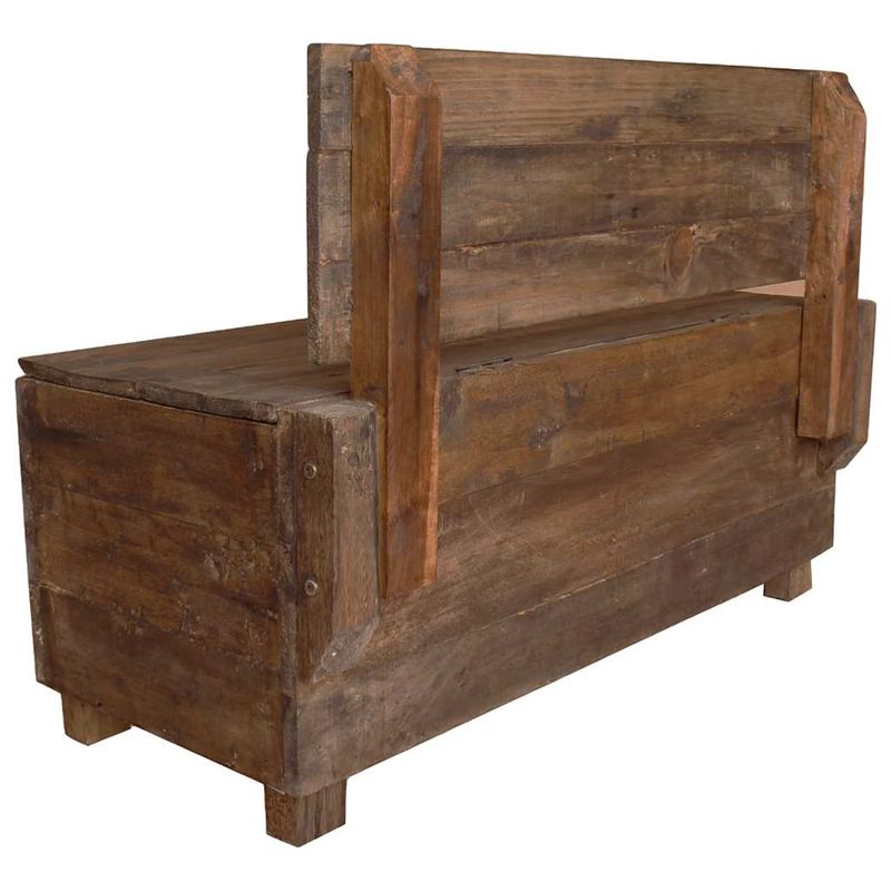 Casa si Gradina - Mobilier - Canapele si coltare - Banchete - Banca, 86x40x60 cm, lemn masiv de mahon - Infinity.ro