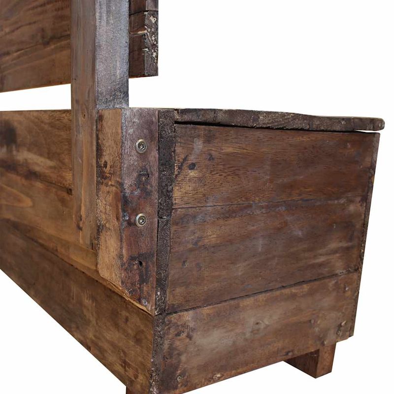 Casa si Gradina - Mobilier - Canapele si coltare - Banchete - Banca, 86x40x60 cm, lemn masiv de mahon - Infinity.ro