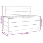 Casa si Gradina - Mobilier - Canapele si coltare - Banchete - Banca, 86x40x60 cm, lemn masiv de mahon - Infinity.ro