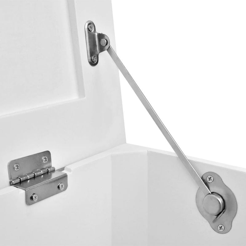 Casa si Gradina - Mobilier - Organizare si depozitare - Cufere si lazi - Cufar de depozitare, alb, 2 piese - Infinity.ro