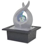 Casa si Gradina - Gradina si terasa - Decoratiuni exterior - Ornamente gradina - Fantana de interior cu iluminare LED, polirasina - Infinity.ro