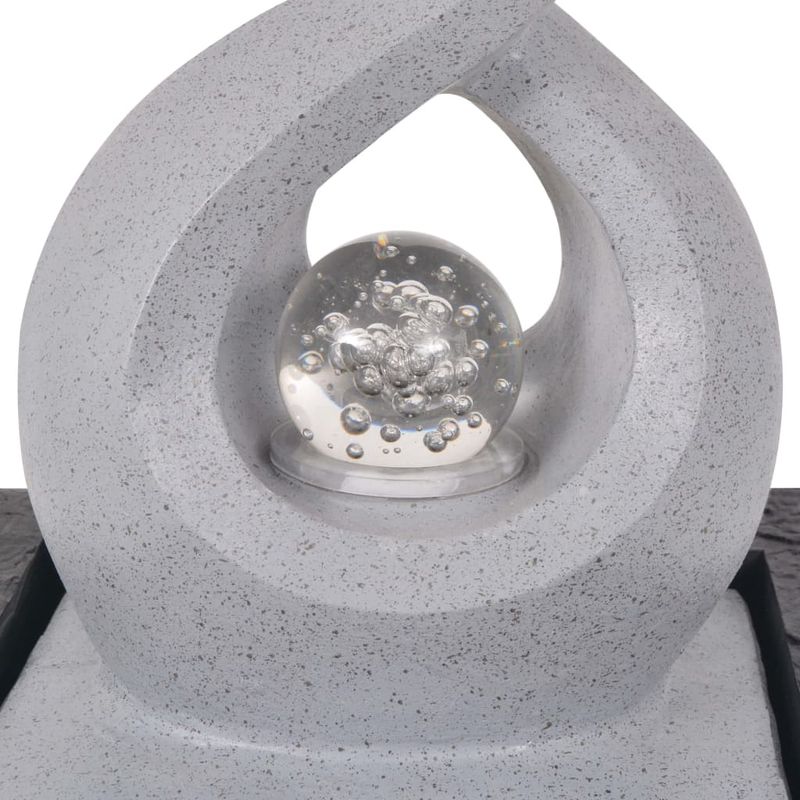 Casa si Gradina - Gradina si terasa - Decoratiuni exterior - Ornamente gradina - Fantana de interior cu iluminare LED, polirasina - Infinity.ro