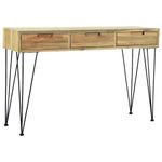 Casa si Gradina - Mobilier - Comode si corpuri - Console - Masa consola, 120x35x76 cm, tec masiv - Infinity.ro
