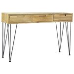 Casa si Gradina - Mobilier - Comode si corpuri - Console - Masa consola, 120x35x76 cm, tec masiv - Infinity.ro