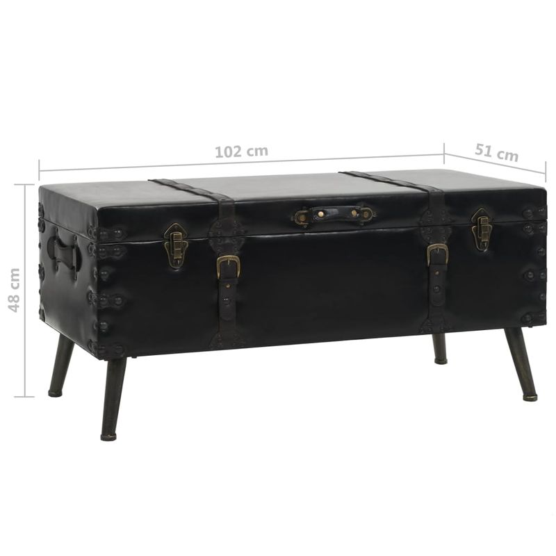 Casa si Gradina - Mobilier - Mese si birouri - Masute de cafea - Masa de cafea din MDF si otel 102x51x48 cm - Infinity.ro