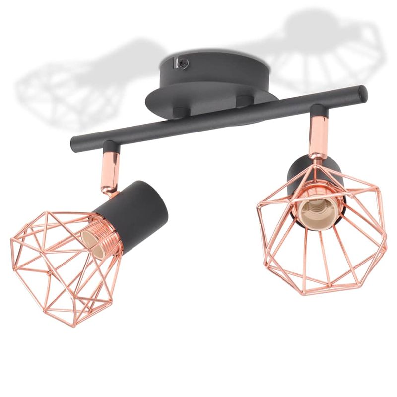 Casa si Gradina - Corpuri si surse de iluminat - Lustre si pendule - Lustra cu 2 becuri LED cu filament, 8 W - Infinity.ro