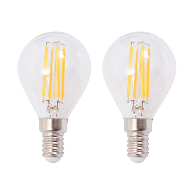 Casa si Gradina - Corpuri si surse de iluminat - Lustre si pendule - Lustra cu 2 becuri LED cu filament, 8 W - Infinity.ro