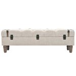 Casa si Gradina - Mobilier - Canapele si coltare - Banchete - Banca de depozitare, lemn masiv si otel, 111 x 34 x 37 cm - Infinity.ro